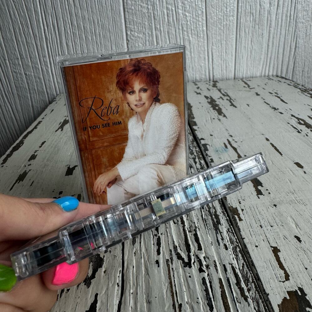 Reba McEntire If You See Him 1998 MCA Cassette Tape Country Classic Vintage - Picture 2 of 5
